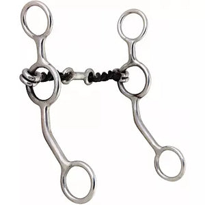 Load image into Gallery viewer, Junior Cow Horse Sweet Iron ~ Twisted Dogbone