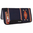 Diamond R Square Felt Woven Pad ~ Navy - Henderson's Western Store