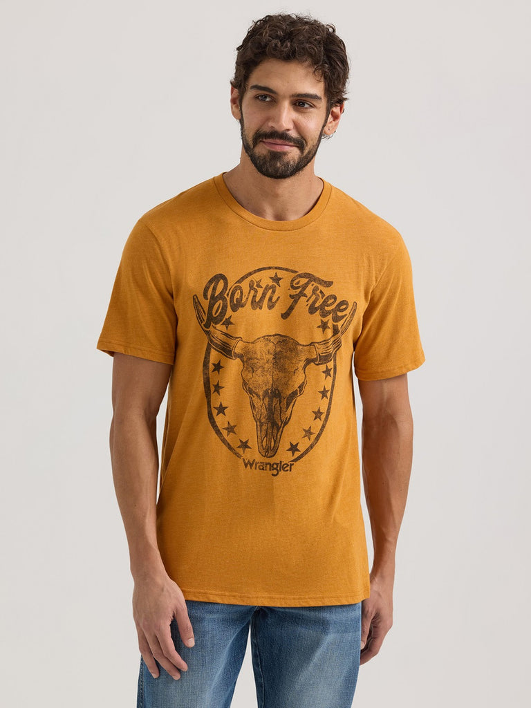 Men's Wrangler Born Free Tee ~ Thai Curry