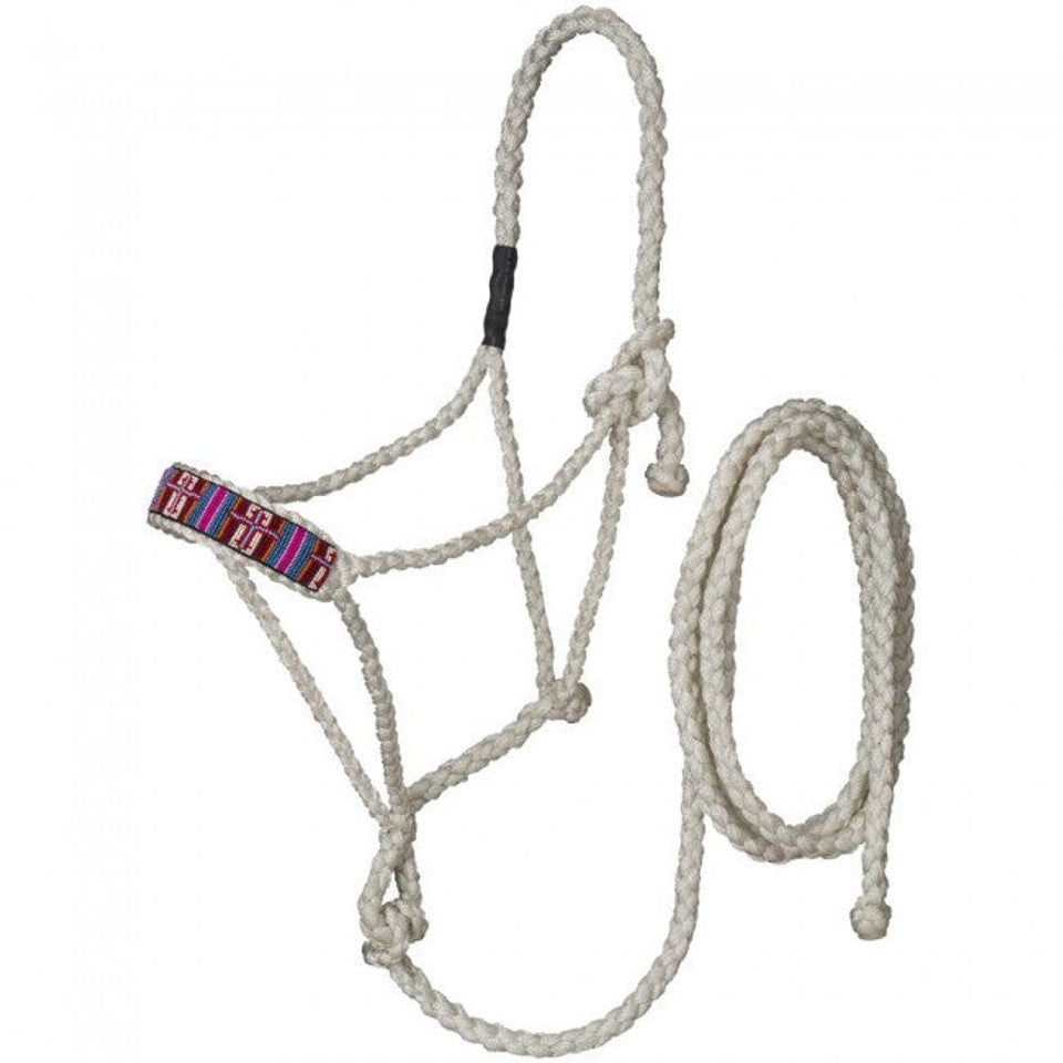 Mule Tape Halter w/ Beaded Nose - Henderson's Western Store