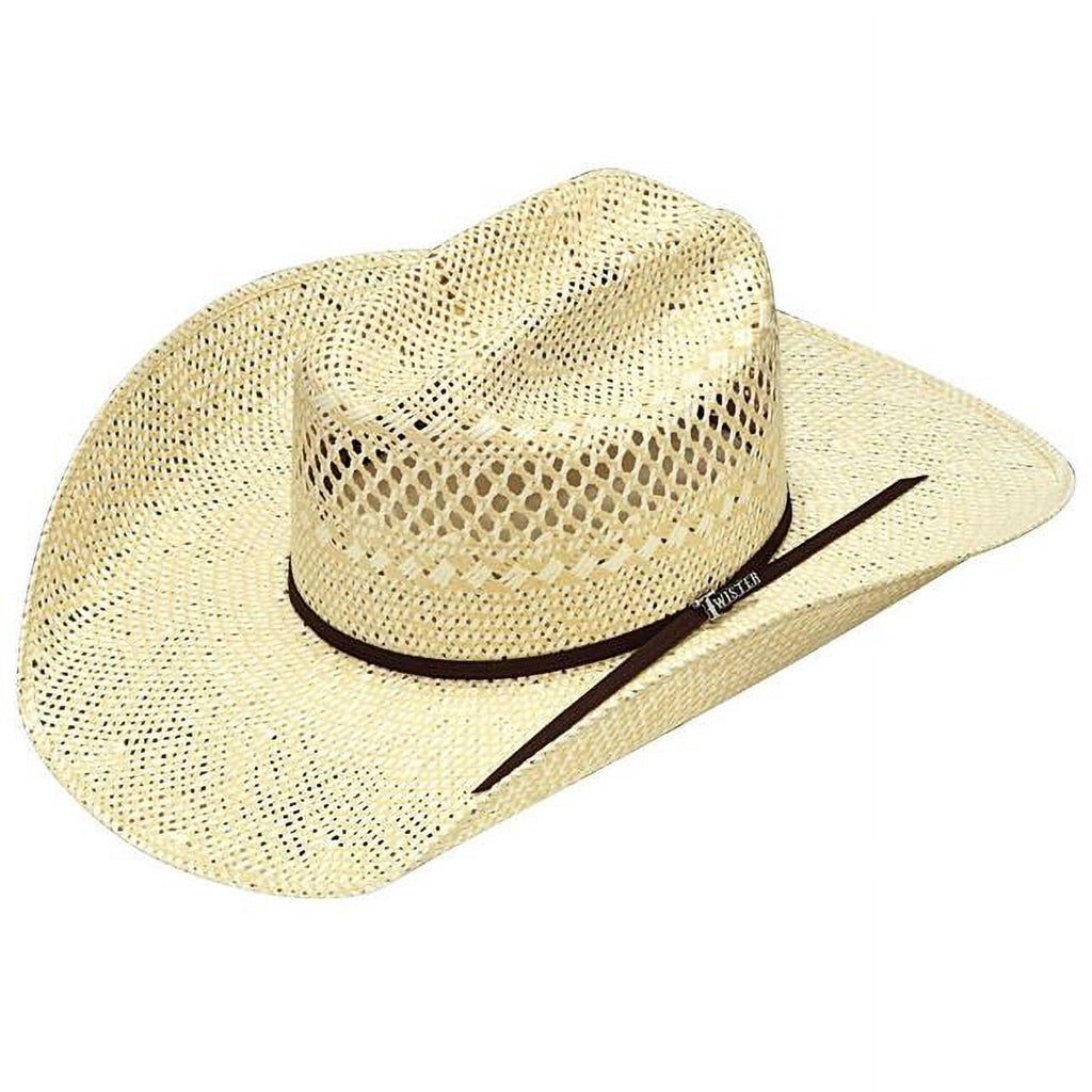 Twisted Weave Bangora  Straw Hat - Henderson's Western Store