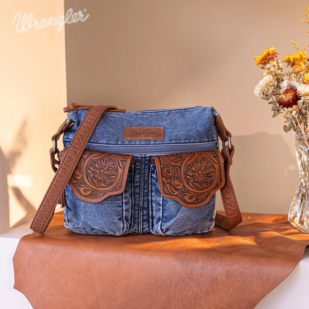 Wrangler Denim Crossbody ~ Jean - Henderson's Western Store