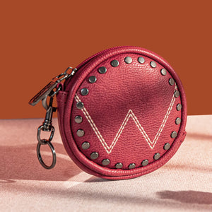 Load image into Gallery viewer, Wrangler Coin Pouch ~ Red - Henderson&#39;s Western Store