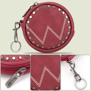 Load image into Gallery viewer, Wrangler Coin Pouch ~ Red - Henderson&#39;s Western Store