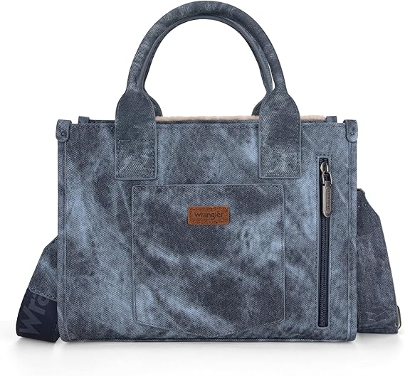 Wrangler Sherpa Denim Tote