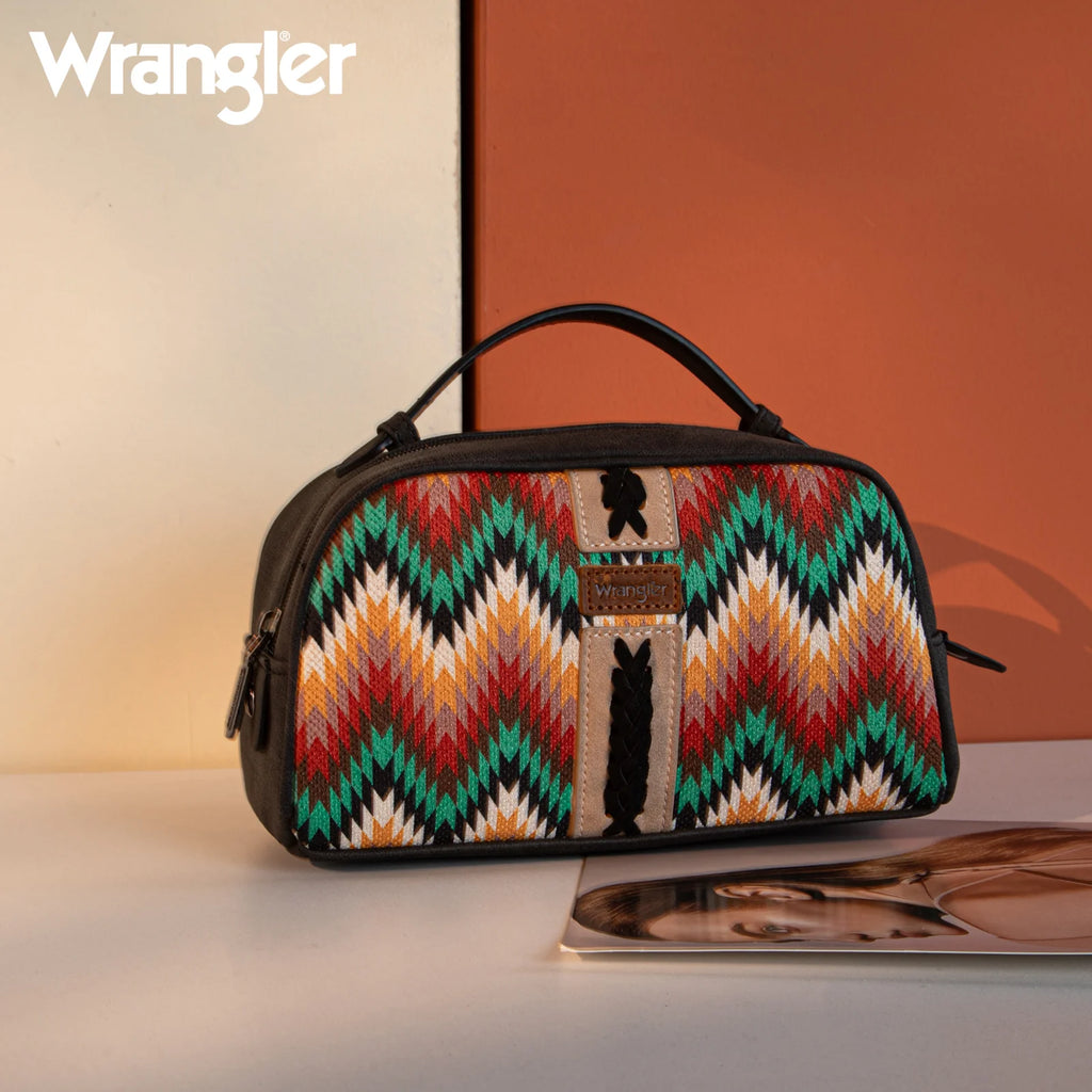 Wrangler Southwest Print Travel Pouch