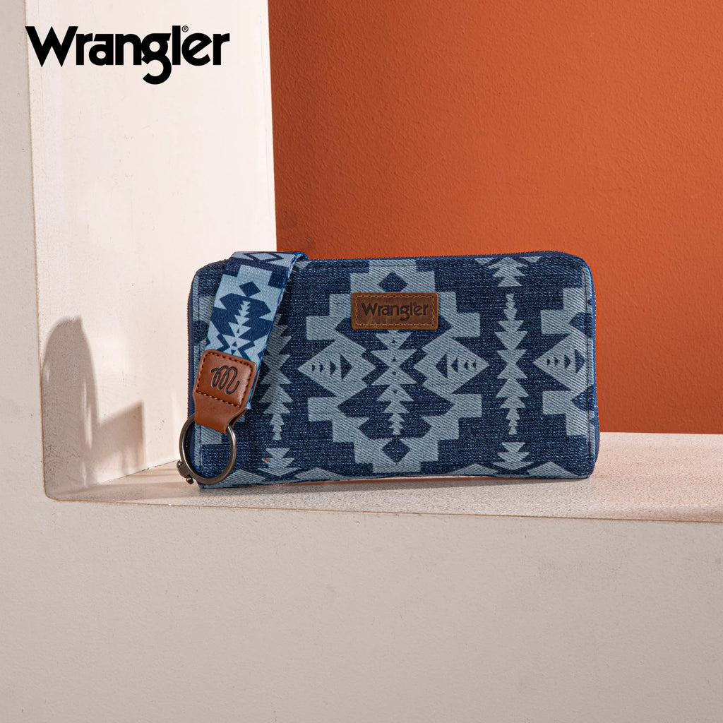 Wrangler Southwest Wallet ~ Jean