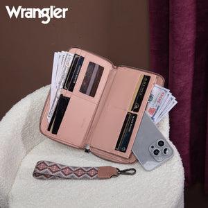 Load image into Gallery viewer, Wrangler Southwest Wallet ~ Pink