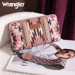 Load image into Gallery viewer, Wrangler Southwest Wallet ~ Pink