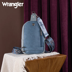 Load image into Gallery viewer, Wrangler Southwest Embroidered Sling ~ Jean - Henderson&#39;s Western Store