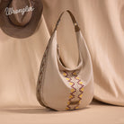 Wrangler Aztec Embroidered Hobo ~ Tan - Henderson's Western Store