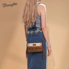 Wrangler Aztec Embroidered Wallet ~ Beige - Henderson's Western Store