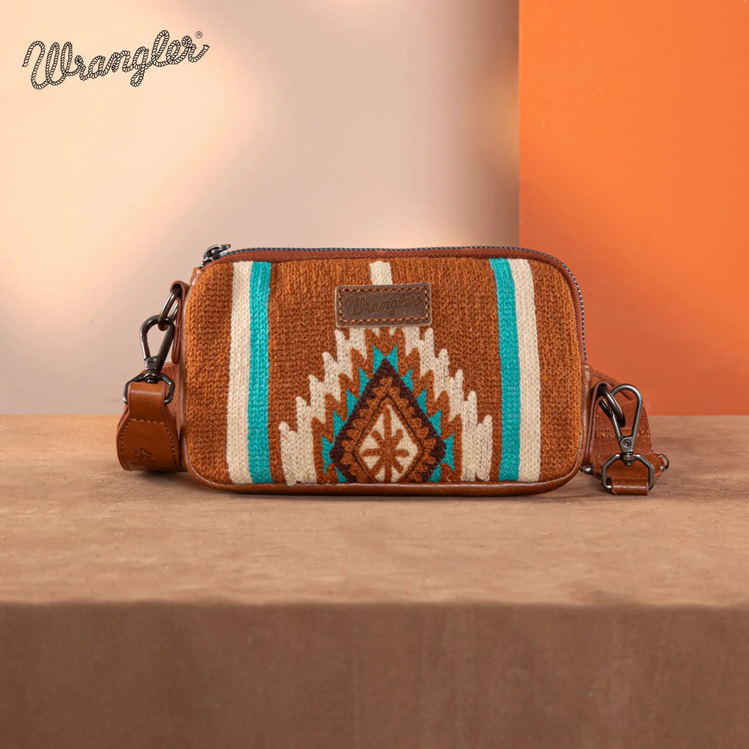 Wrangler Southwestern Knitted Mini ~ Brown