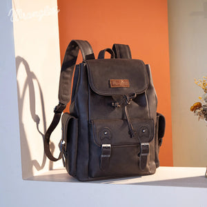 Load image into Gallery viewer, Wrangler Leather Backpack