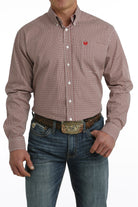 Cinch Plain Weave  ~ Red/White - Henderson's Western Store