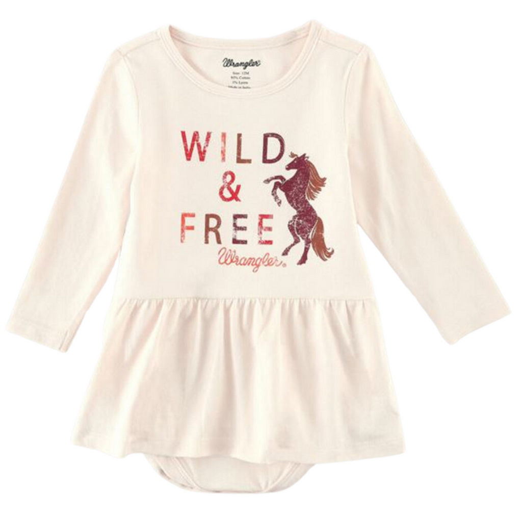 Wild & Free Skirt Onesie - Henderson's Western Store