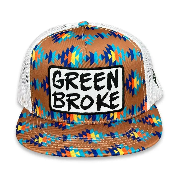 Green Broke Cactus Alley Cap - Henderson's Western Store