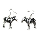 Western Crazy Donkey Dangle Earring - Henderson's Western Store