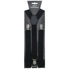Men's Black Suspender - Henderson's Western Store