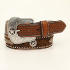 Leather Hair Star Belt - Henderson's Western Store