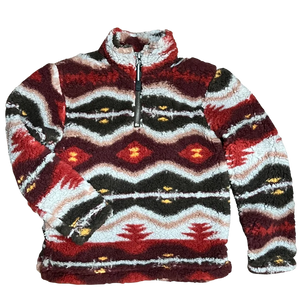 Load image into Gallery viewer, Girl&#39;s Fuzzy Polar Fleece Pullover by Roper - Henderson&#39;s Western Store