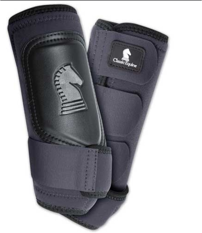 Air Wave Classic Splint Boot ~ Black - Henderson's Western Store