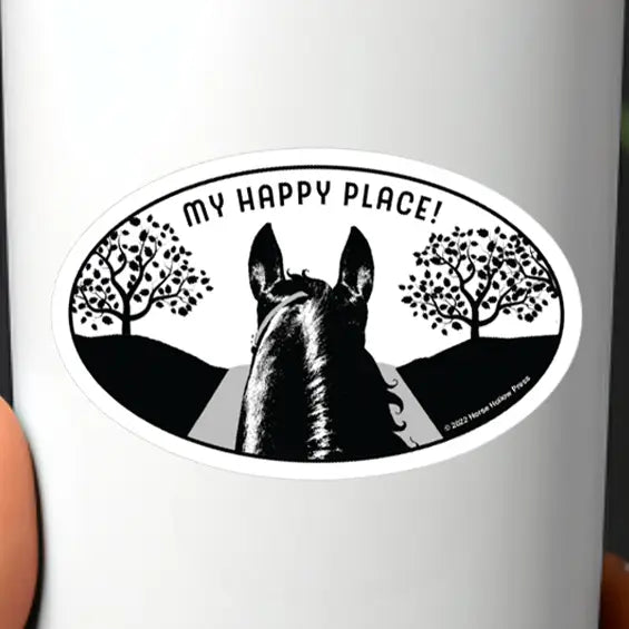 Western Sticker ~ Happy Place - Henderson's Western Store