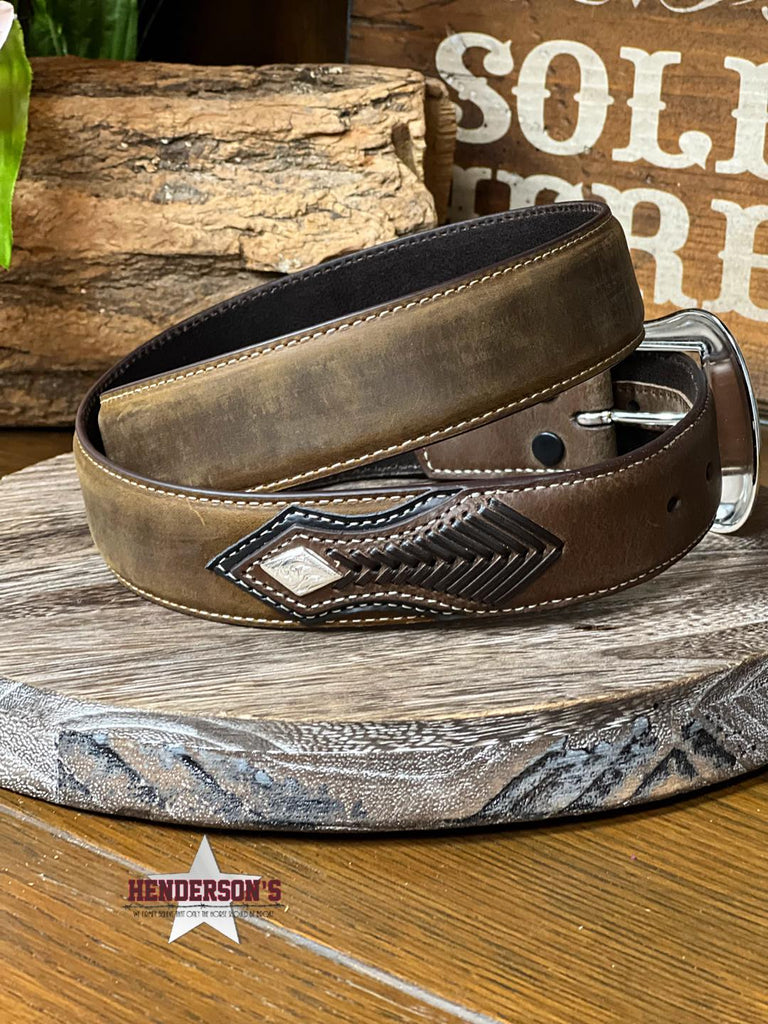 Men's Lace Billet Belt - Henderson's Western Store