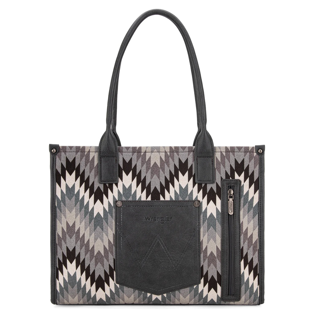 Wrangler Southwest Print Tote ~Black