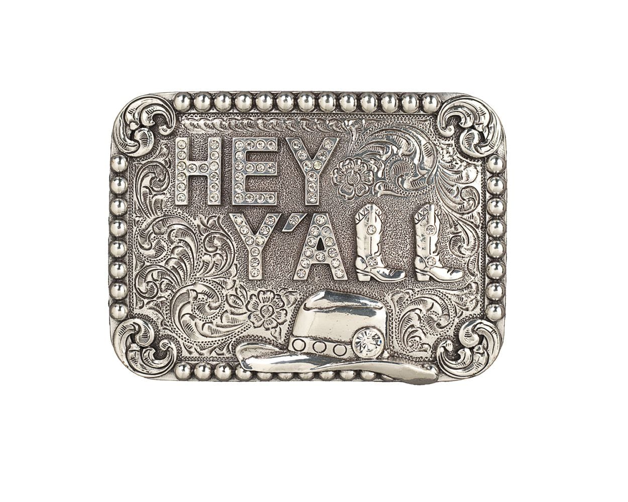 Hey Y'All Belt Buckle - Henderson's Western Store
