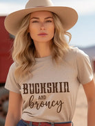 Buckskin & Broncy Tee - Henderson's Western Store