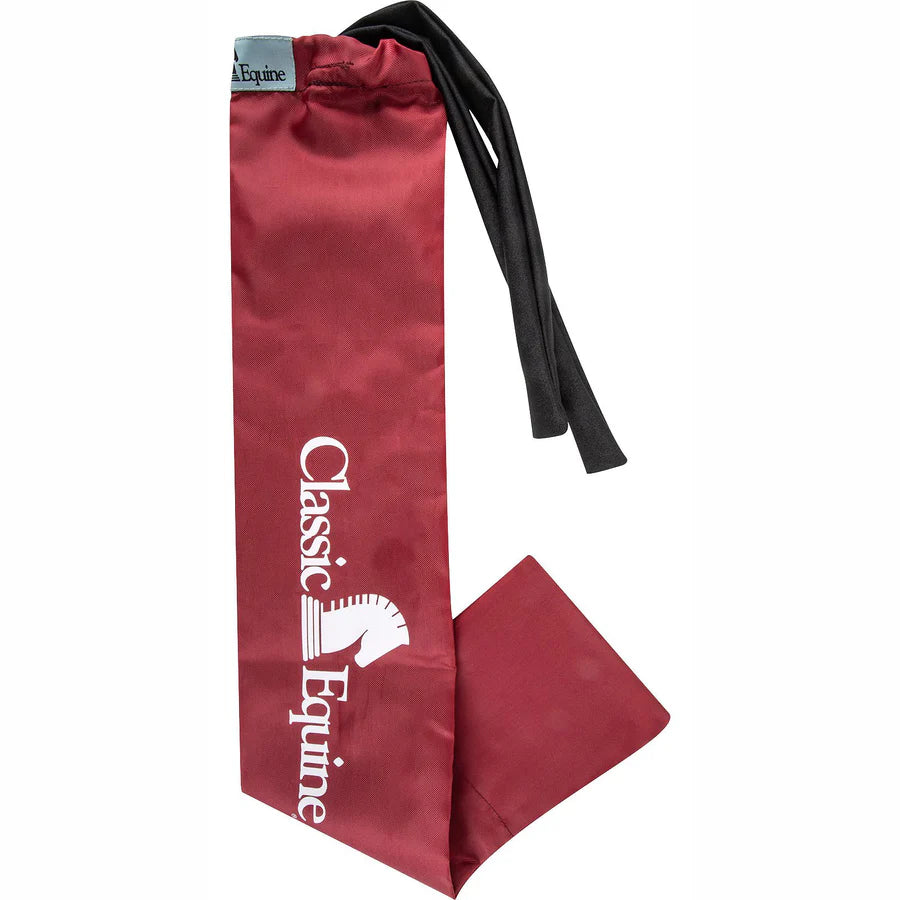 Classic Equine Slick Tail Bag ~ Crimson