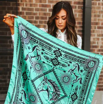 Lucky & Blessed scarfs
