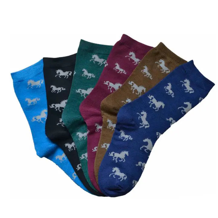 Ladies Horse Socks - Henderson's Western Store