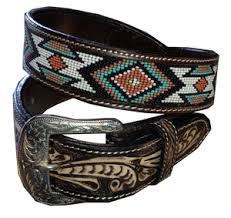 Ranger Beaded Belt - Henderson's Western Store