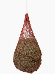 Slow Feed Hay Net ~ Red - Henderson's Western Store