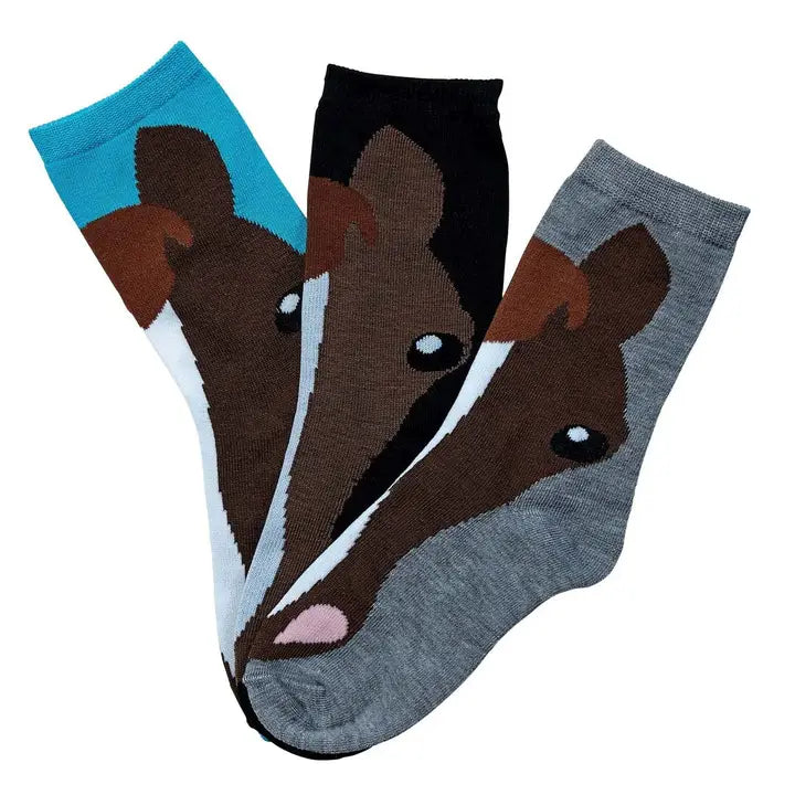 Horse Face Socks