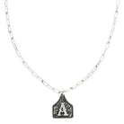 Western Initial Cattle Tag Pendant Necklace ~ A - Henderson's Western Store