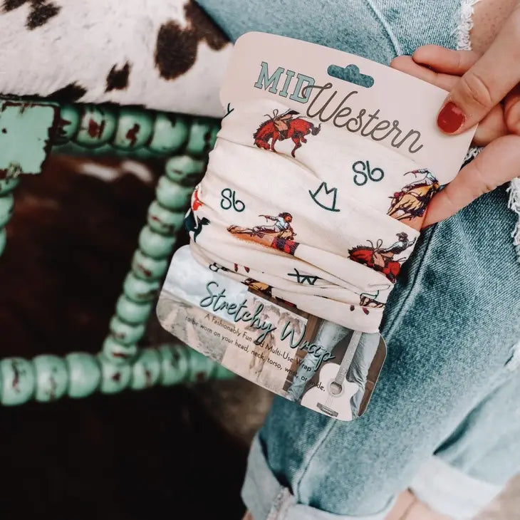 Vintage Cowboy Headwrap - Henderson's Western Store