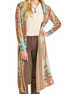 Aztec Knit Duster by Rock & Roll - Henderson's Western Store
