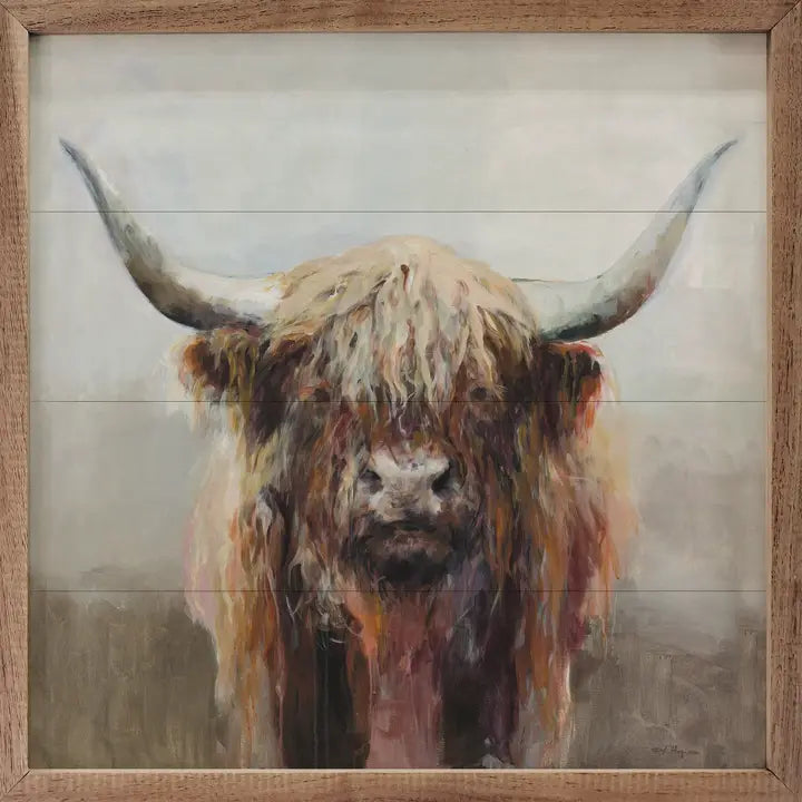 Wall Decor ~ Earl the Highland By Marilyn Hageman - Henderson's Western Store