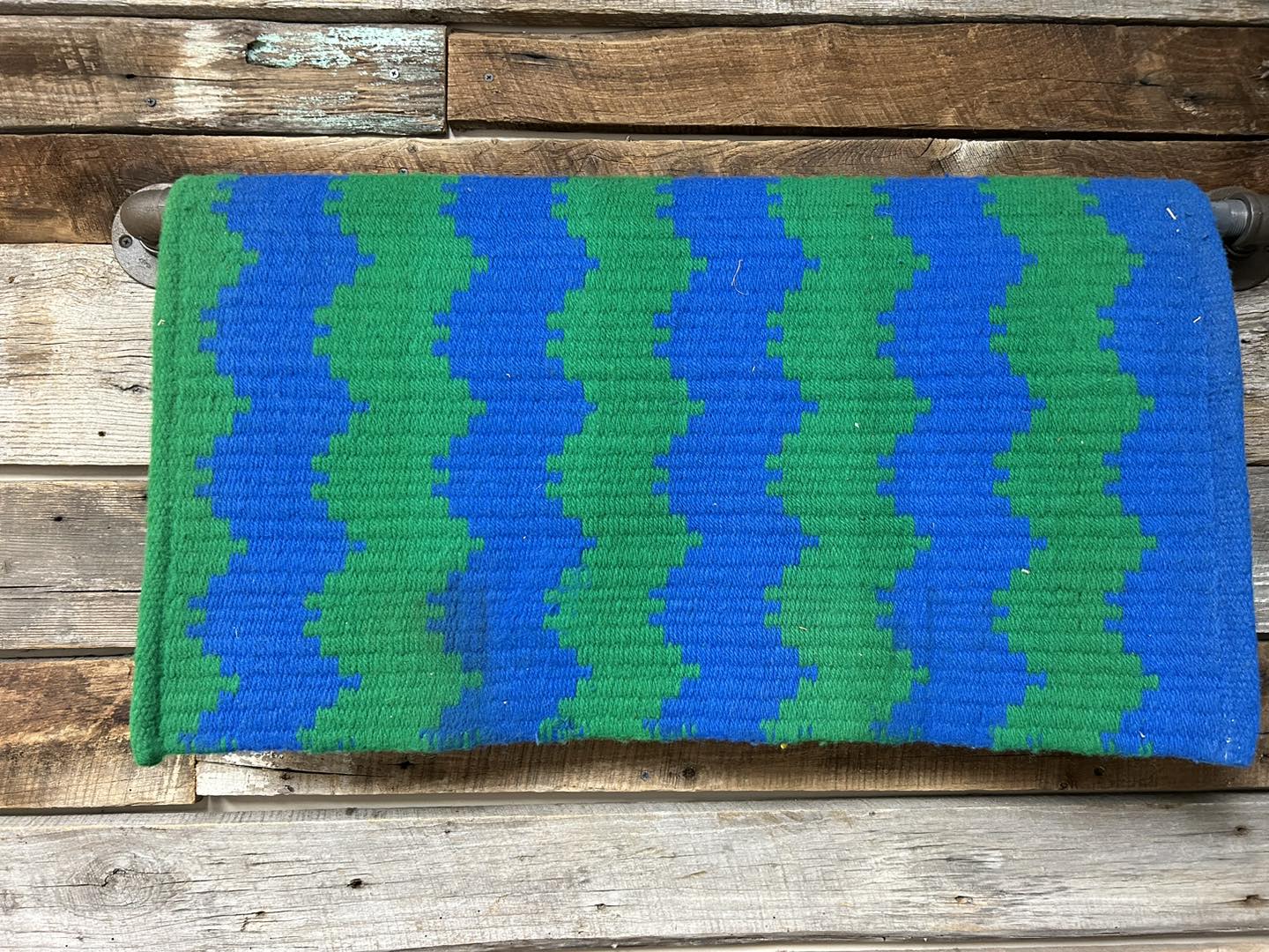 Used Show Pads ~ Green & Blue - Henderson's Western Store