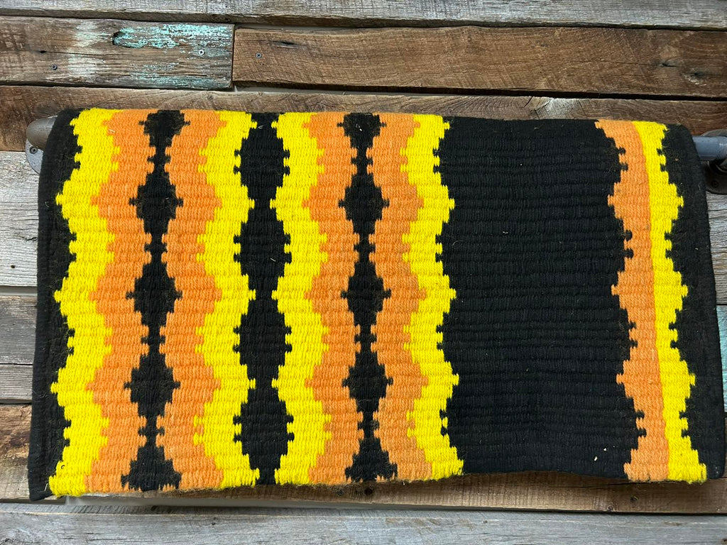 Used Show Pads ~ Yellow, Orange & Black - Henderson's Western Store