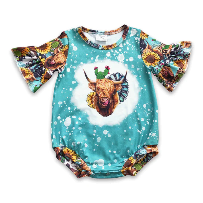 Highland Cow Onesie - Henderson's Western Store