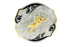 Western Edge Belt Buckle ~ Bull Rider - Henderson's Western Store