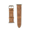 Western Leather Watch Band ~ Embroidered - Henderson's Western Store