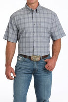 Cinch Arenaflex  ~ Gray Plaid - Henderson's Western Store