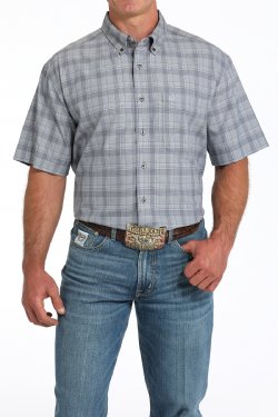Cinch Arenaflex  ~ Gray Plaid - Henderson's Western Store