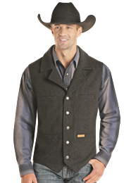 Powder River Montana Vest ~ Olive - Henderson's Western Store