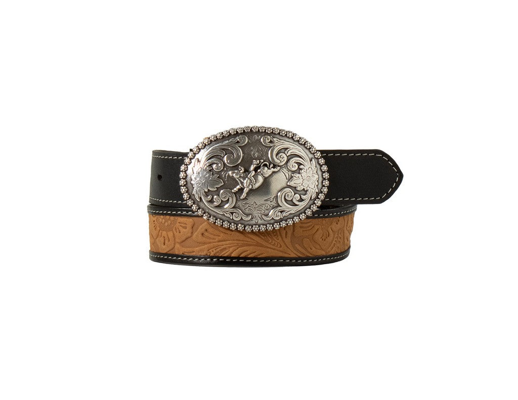 Boys Embossed Engraved Buckle